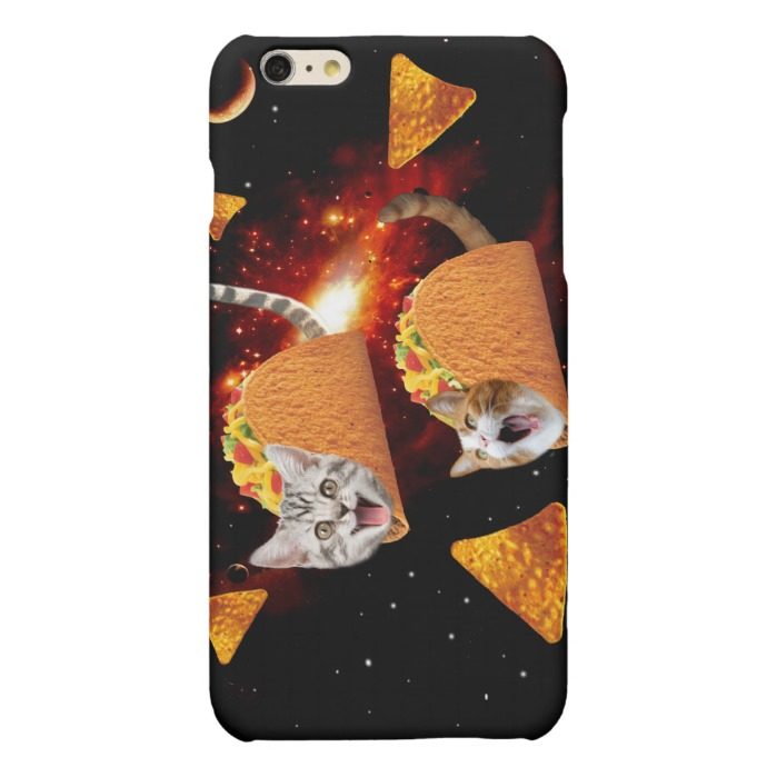 Taco Cats Space Matte iPhone 6 Plus Case