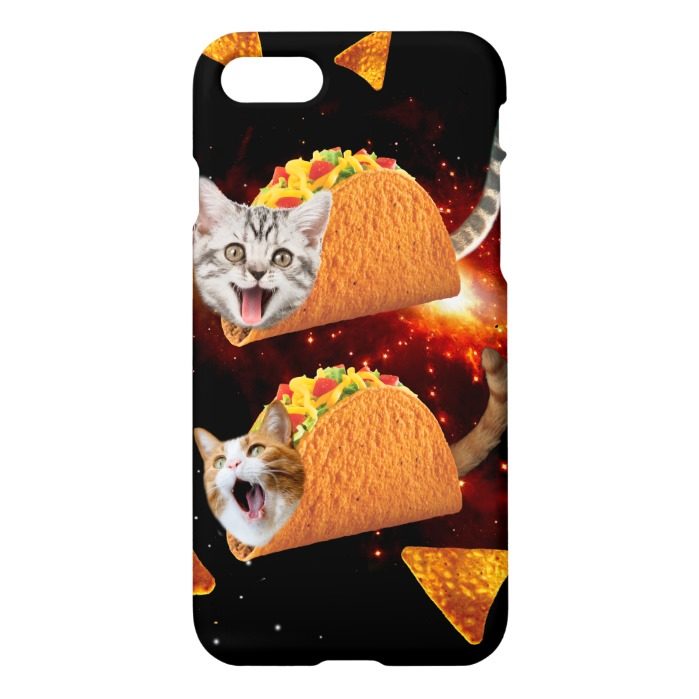 Taco Cats Space iPhone 7 Case