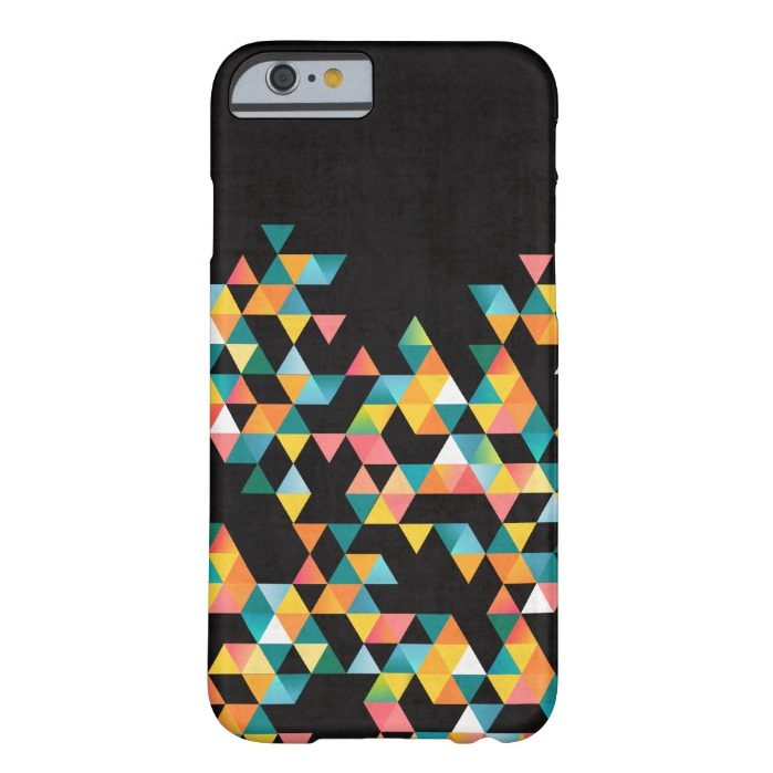 Tako - Colorful Vibrant Abstract Triangle Pattern Barely There iPhone 6 Case