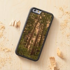 Tall Trees CarvedWood Phone Case