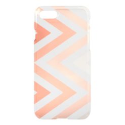 Tangerine Ombre Zigzags iPhone 7 Case