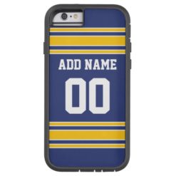Team Jersey with Custom Name and Number Tough Xtreme iPhone 6 Case