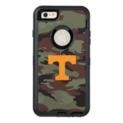 Tennessee Vols Logo | Woodland Camo Pattern OtterBox Defender iPhone Case