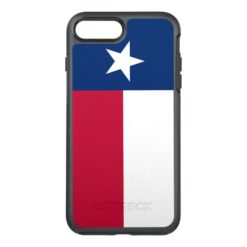 Texas state flag - high quality authentic color OtterBox symmetry iPhone 7 plus case