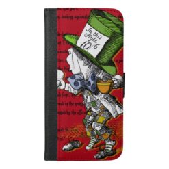 The Mad Hatter iPhone 6/6s Plus Wallet Case