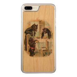 The Three Bears Carved iPhone 7 Plus Case