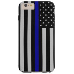 Thin Blue Line Flag iPhone 6 Plus Case