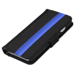 Thin Blue Line - Police Rememberance Wallet Phone Case For iPhone 6/6s