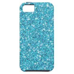 Tiffany Blue Glitter iPhone SE/5/5s case
