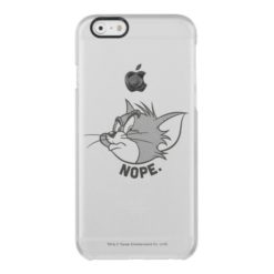 Tom And Jerry | Tom Says Nope Clear iPhone 6/6S Case