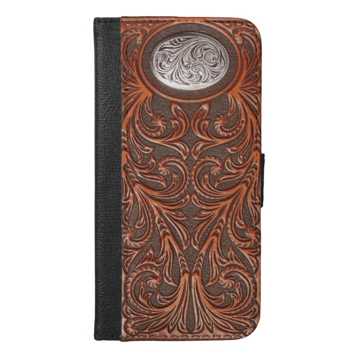 Save 20% Off | Tooled leather iPhone 6 Wallet Case - Case Plus