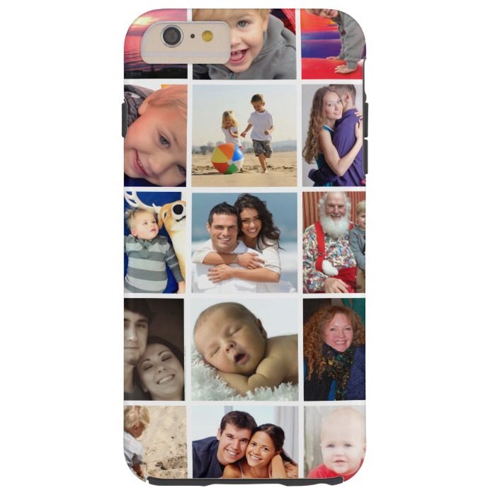 Tough iPhone 6 Plus Instagram photo collage case