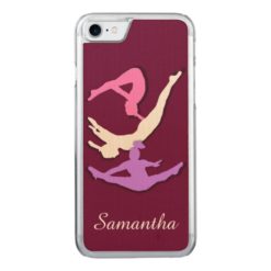 Trampoline Gymnast Carved iPhone 7 Case