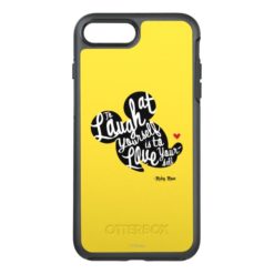 Trendy Mickey | Laugh At Yourself OtterBox Symmetry iPhone 7 Plus Case