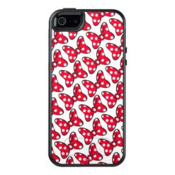 Trendy Minnie | Polka Dot Bow Pattern OtterBox iPhone 5/5s/SE Case