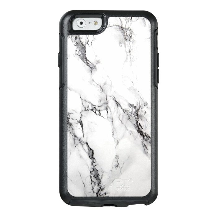 Trendy White Marble Stone OtterBox iPhone 6/6s Case