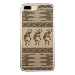 Tribal Southwest Design Kokopelli Phone Carved iPhone 7 Plus Case