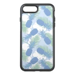 Tropical Pastel Pineapple Pattern OtterBox Symmetry iPhone 7 Plus Case