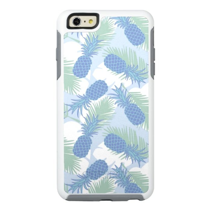 Tropical Pastel Pineapple Pattern OtterBox iPhone 6/6s Plus Case