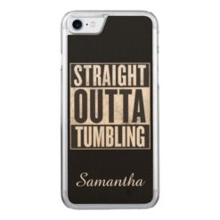 Tumbling gymnastics Carved iPhone 7 case