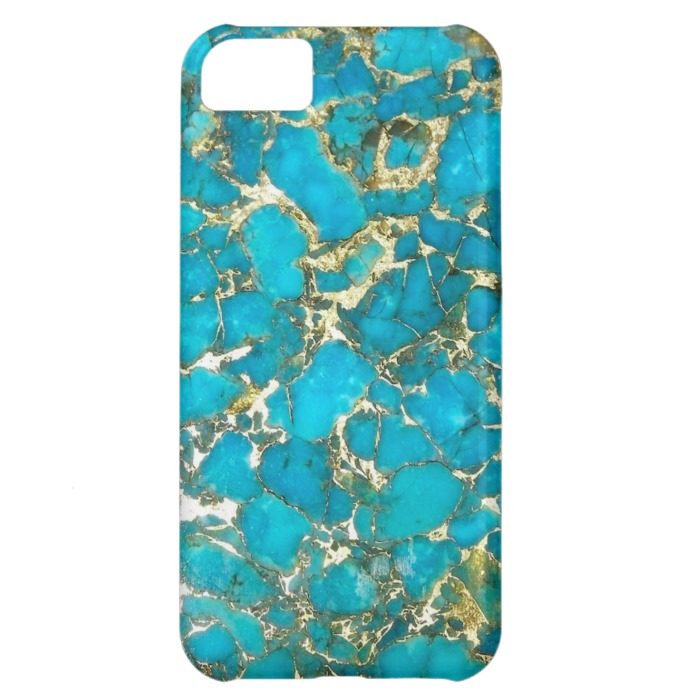 Turquoise Pattern iPhone Case