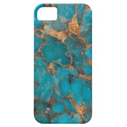 Turquoise Stone Background iPhone SE/5/5s Case