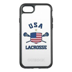 U.S.A Lacrosse Phone OtterBox Symmetry iPhone 7 Case