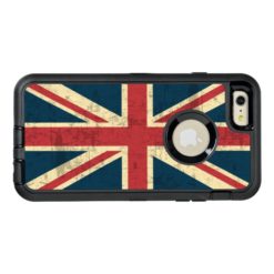 Union Jack Vintage British Flag OtterBox Defender iPhone Case