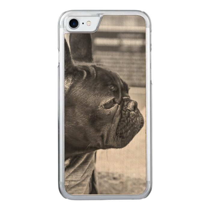 Urban bulldog Carved iPhone 7 case
