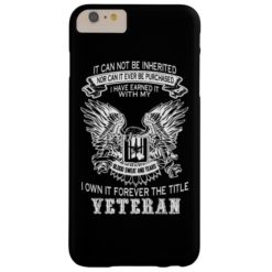Veteran Barely There iPhone 6 Plus Case