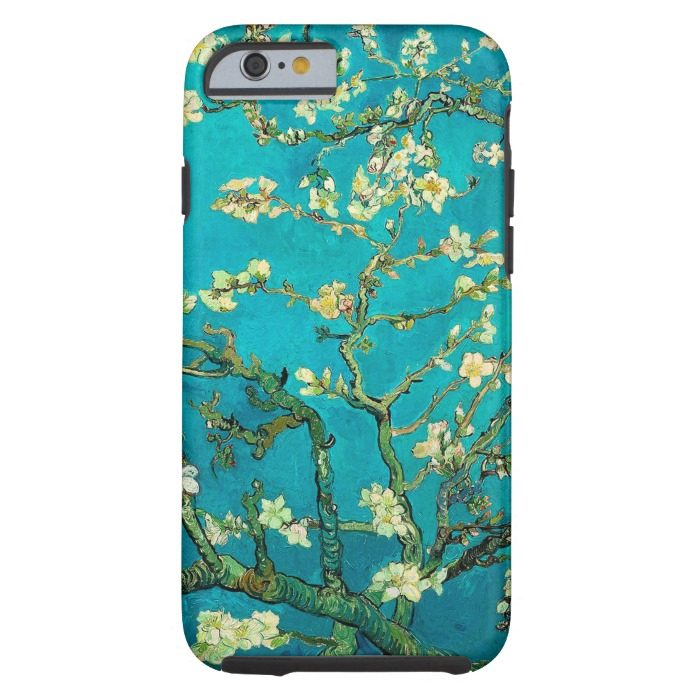 Vincent Van Gogh Blossoming Almond Tree Floral Art Tough iPhone 6 Case