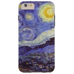 Vincent Van Gogh Starry Night Vintage Fine Art Tough iPhone 6 Plus Case