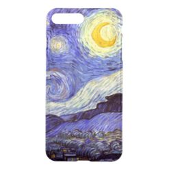 Vincent Van Gogh Starry Night Vintage Fine Art iPhone 7 Plus Case