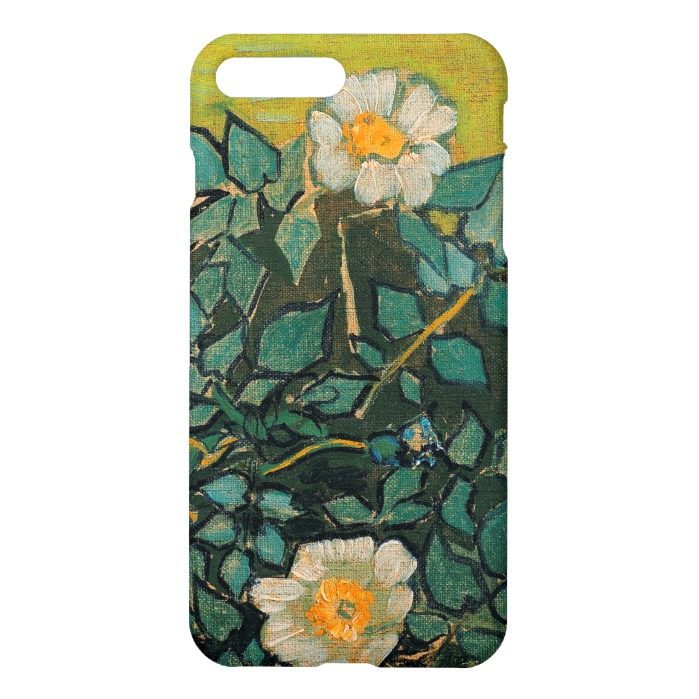 Vincent Van Gogh Wild Roses Vintage Floral Art iPhone 7 Plus Case