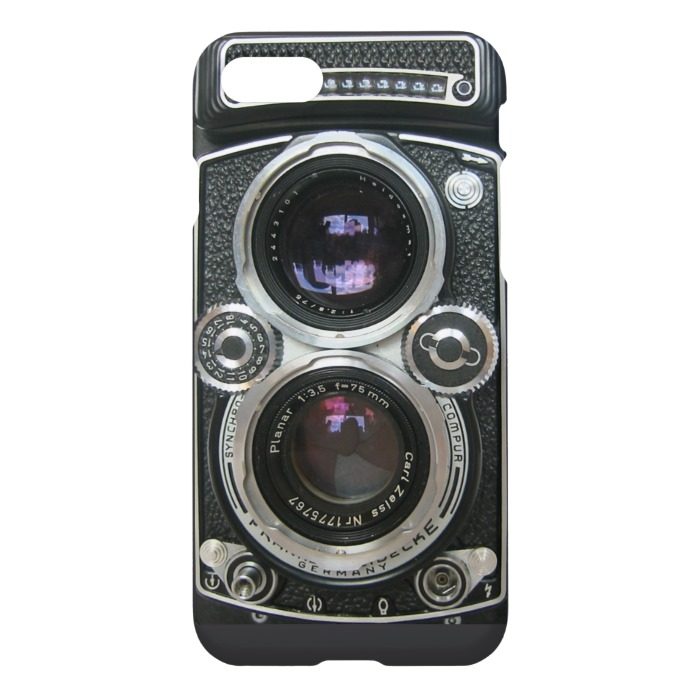Vintage Antique Camera iPhone 7 Glossy Case Cover