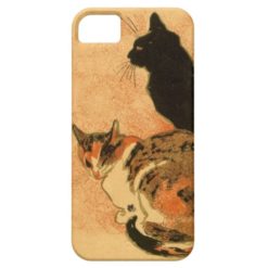 Vintage Antique Cats Theophile Steinlen Animals iPhone SE/5/5s Case