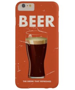Vintage Beer Commercial poster. Barely There iPhone 6 Plus Case