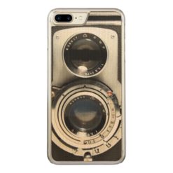 Vintage Camera - Old Fashion Antique Look Carved iPhone 7 Plus Case