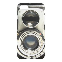 Vintage Camera Pattern - Old Fashion Antique Look iPhone 7 Case
