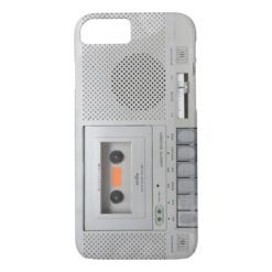 Vintage Cassette Recorder iPhone 7 Case