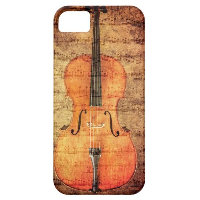 Vintage Cello iPhone SE/5/5s Case