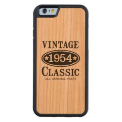 Vintage Classic 1954 iPhone 6 Case - Pick Color