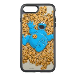 Vintage Cookie Monster and Cookies OtterBox Symmetry iPhone 7 Plus Case