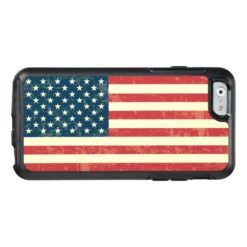 Vintage Faded American Flag USA OtterBox iPhone 6/6s Case