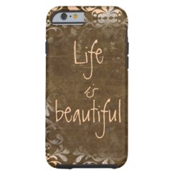 Vintage Life is Beautiful iPhone 6 case