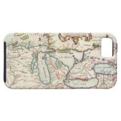 Vintage Map of The Great Lakes (1755) iPhone SE/5/5s Case