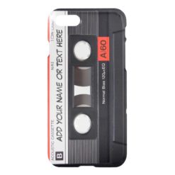 Vintage Music Cassette Tape Look iPhone 7 Case