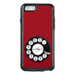 Vintage Rotary Dial (Red) OtterBox iPhone 6/6s Case