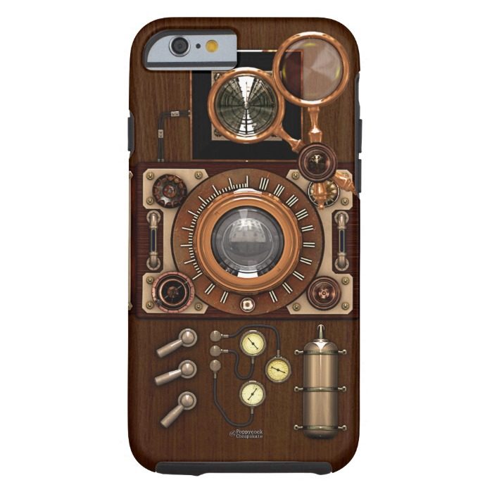 Vintage Steampunk TLR Camera Tough iPhone 6 Case