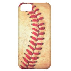 Vintage baseball ball iPhone 5C cover